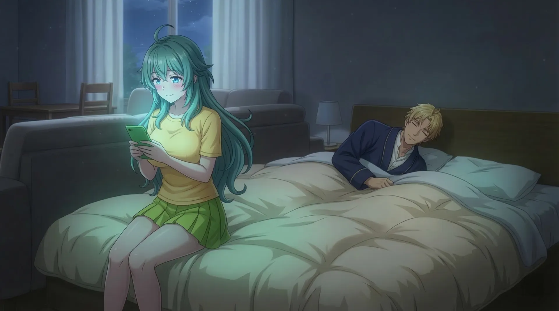 ネットゲームに夢中になるソニア