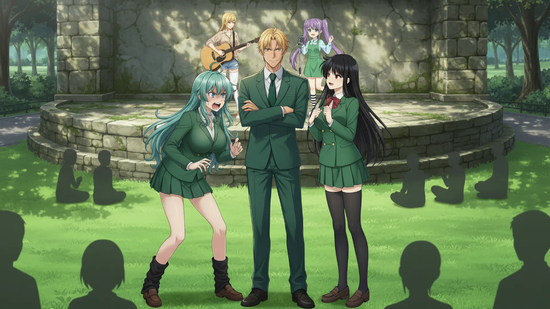 なんだかいい感じになってきたラムリーザとリリスの間にソニアが割り込んでくる場面